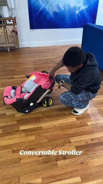 Lightweight baby foldable stroller 😍😍 All new mom needs this😊 #carseat #stroller #babiesoftiktok 