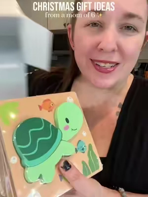 Wooden puzzles are always a great gift; they’re durable and will last through the year & multiple kids. #woodenpuzzles #christmasgiftideas #toddlerpuzzle #toddleractivities #tiktokshopblackfriday 