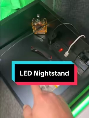 #nightstand #bedsidetable #lednightstand #bedroomfurniture #tiktokshopblackfriday 