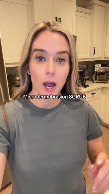 Drmtlgy has such awesome skincare and this microdermabrasion scrub is one of my favorite products. #drmtlgy #microdermabrasion #scrub #skincare #tiktokshopcreatorpicks 