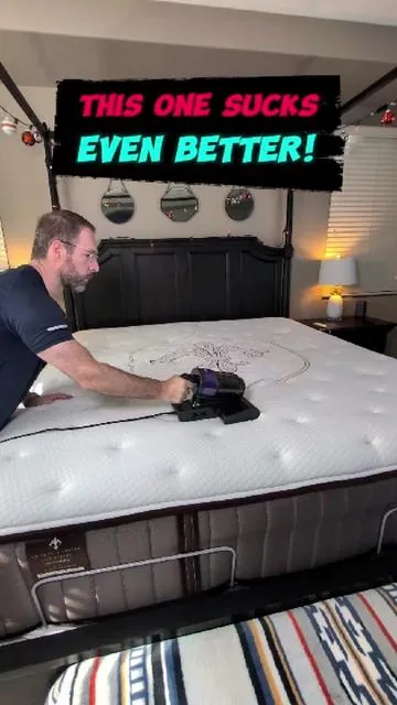 Replying to @sivart02 Remove dust, mites and skin from your mattress to reduce allergies and congestion. #mattressvacuum #allergies #cleaninghacks #ttscategoryambassador #tiktokshopcreatorpicks @FEPPO-Home 