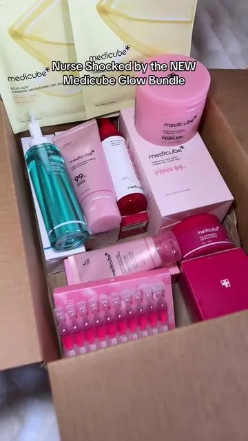 Medicube Affordable Glow in a Week Bundle @medicube global #medicube #medicubesuperbrandday #skincaretiktok #tiktokshopcreatorpicks #tiktokshopblackfriday 