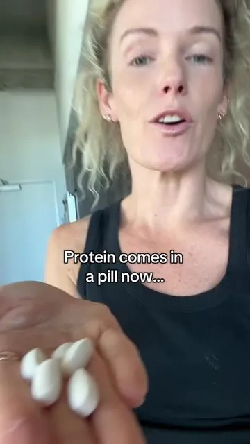 Protein in a pill - now you don’t have an excuse  #protein #proteingoals #proteinsnack #tiktokmademebuyit 