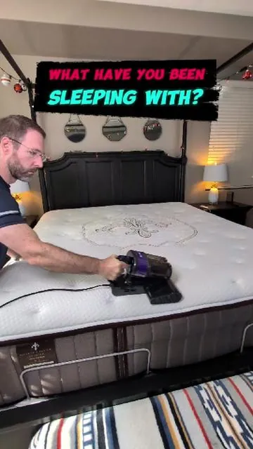 Replying to @sivart02 The new upgraded mattress vacuum is a huge improvement. #mattressvacuum #cleantok #cleaning #cleaningtiktok #ttscategoryambassador @FEPPO-Home 