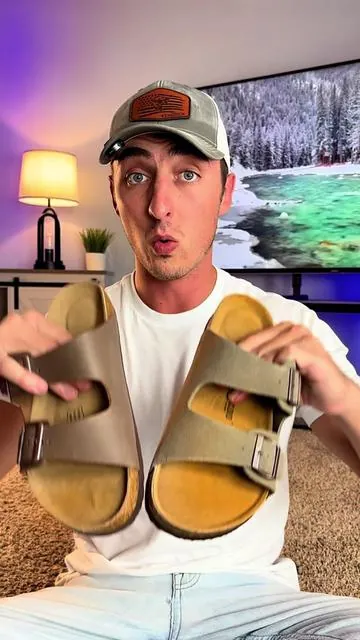 Step into laid-back luxury with the Project Cloud “Arizona Mens” Genuine Leather Sandals—crafted for all-day comfort and timeless style. Featuring premium full-grain leather straps, a contoured footbed that molds to your feet, and a lightweight cushioned sole, these sandals deliver superior support with every step. Perfect for warm-weather outings, travel days, or everyday comfort, they blend sophisticated design with a relaxed fit you’ll reach for again and again. #ProjectCloud #MensLeatherSandals #ArizonaMens #SummerFootwear #ComfortStyle  