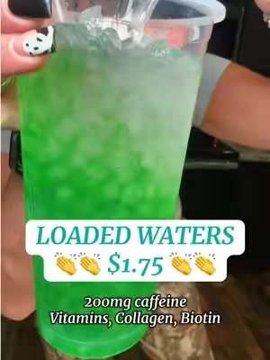 Well it’s my first time trying & it WONT be my last!!! And right now for only $1.75 👏👏👏👏 #loadedwater #water #hydrate #tiktokshopblackfriday #drinkmorewater @Caffeine, Candles & Chaos 