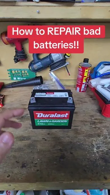 How to repair bad batteries and stop WASTING money on new ones!! #nocogenius10 #TikTokShopBlackFriday #batterycharger #mechanic #garage 