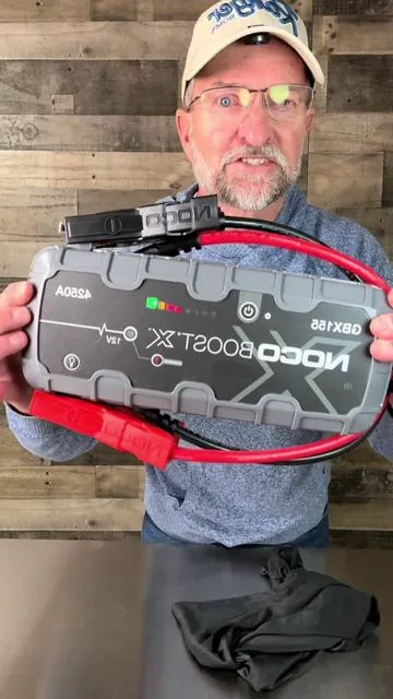 NOCO 4250 AMP Jumpstarter #jumpstarter #roadsideassistance #tiktokshopcreatorpicks #tiktokshopcybermonday #tiktokshopblackfriday 