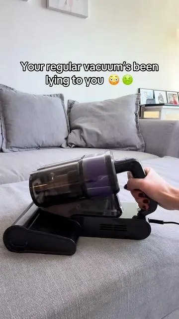 Just tried the FEPPO Mattress Vacuum Cleaner and now I can’t unsee what came out of my “clean” couch 😳 @FEPPO-Home  #feppomattressvacuum #matressvacuum #cleanwithme #tiktokshopblackfriday #tiktokshopcybermonday 