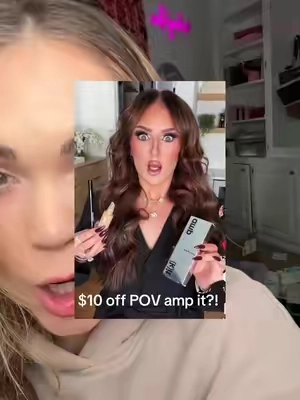 Amp it has me in a chokehold fr @Point of View Beauty #pointofviewbeauty #mikaylanogueira #ampit #tiktokshopcreatorpicks 