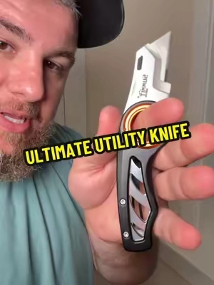 Compact, light, and built tougher than your average utility knife. #utilityknife #edcgear #tooltok #bluecollarlife #tiktokshopcreatorpicks 