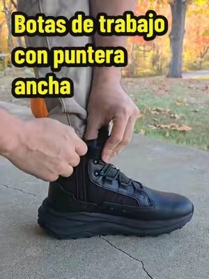 Estas botas tácticas de Nortiv8 tienen una puntera ancha para mayor comodidad, una suela antideslizante para evitar una caida y un interior calido para el frio @NORTIV 8 #TikTokShopCreatorPicks #TikTokShopBlackFriday #tiktokshopcybermonday #workshoes #Nortiv8NewArrivalsSurge