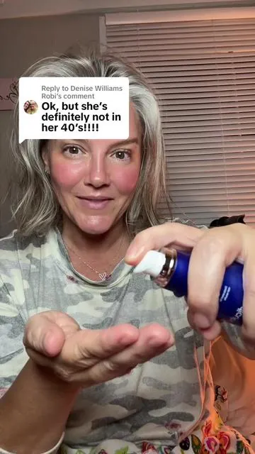 Replying to @Denise Williams Robi I am 46 for one more month and a year later I am still using the microneedling in a bottle #medicube #beauty #skincare #tiktokshopblackfriday #tiktokshopcybermonday 