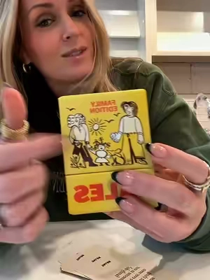 Our whole family loves this! 150 of the funniest, thought provoking and heartwarming questions that will have your family laughing, talking and connecting more than ever. So perfect for family dinners and road trips! Grab yours for Thanksgiving dinner or as a Christmas gift! @Tales Co #familygames #familydinner #conversationstarters #GameNight #tiktokshopblackfriday 
