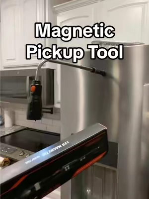 The ultimate stocking stuffer for him! The LED magnetic pickup tool! #giftforhim #stockingstuffer 