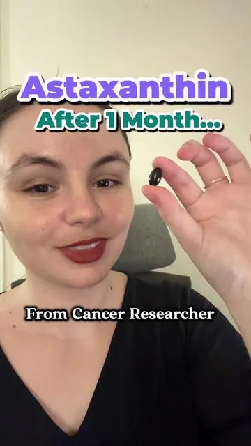 What happens if you take astaxanthin for one month! #astaxanthin #astaxanthinbenefits #holistichealth #womenshealth #tiktokshopcreatorpicks #tiktokshopblackfriday