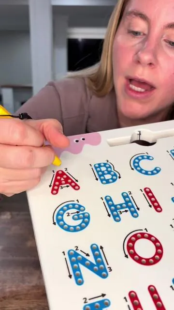 35% off now! Perfect writing activity for kids! Great gift for kids! #screenfree #giftguide #activitiesforkids #giftforkids #tiktokshopblackfriday @Joycat Educational Toys 