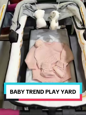 Can’t believe we’re getting so close to meeting our baby girl!! 🥹 #baby #toddler #babytrend #bassinet #fyp 
