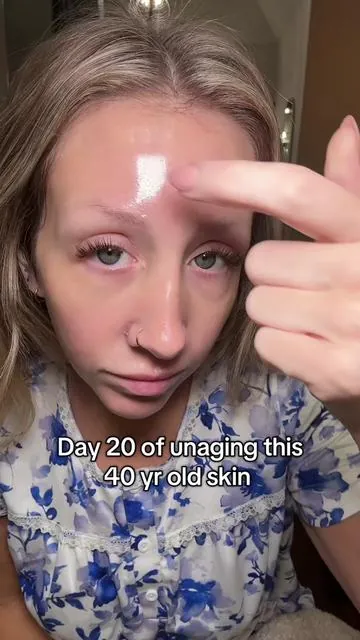 Day 20 of transforming this old skin! What do we think so far? I am in love! #skincare #medicube
