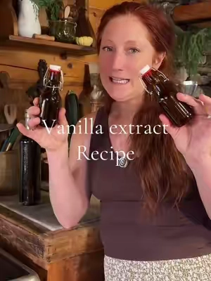 Homemade Vanilla Bean Extract 🤍✨ There’s nothing like the aroma of real Madagascar vanilla steeping in your own kitchen. 🌿 Skip the artificial stuff — making vanilla extract from scratch is simple, sustainable, and endlessly rewarding. All you need are Grade B Madagascar vanilla beans and your favorite alcohol base. In a few months, you’ll have pure, rich extract for every cozy recipe to come. 🍪 #CottageKitchen #HomemadeVanillaExtract #FarmhouseLiving #CottageCore #SimpleSustainableLiving