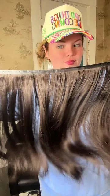 Right now goo goo hair is on a huge black Friday sale. It won’t stay this price for long so definitely hit the orange shopping cart and check it out. #googoohair #TikTokShopBlackFriday #howtoinstallhairextensions #butterflyweft #fyp 