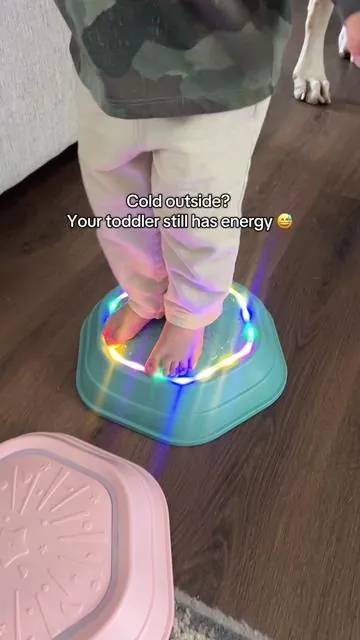 Cold weather can’t stop the fun! ❄️ These musical light-up stepping stones are the perfect indoor energy-burner for toddlers — and they’re on major sale right now! #BFCM #TikTokShopBlackFriday #TikTokShopCyberMonday #toddlerfun #holidaygiftideas