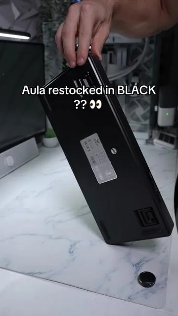 It’s on a Black Friday sale too so be quick 👀 #aula #keyboard #blackkeyboard #f75 #tiktokshopblackfriday 