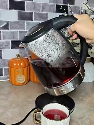 #electricglasskettle  #teteraelectrica  #cafetera  #tiktokshopblackfriday  #tiktokshopcybermonday 