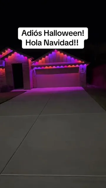 Luces de casa permanentes #tiktokshopblackfriday #tiktokshopcybermonday #tiktokmademebuyit #outdoorlights #rgblights 