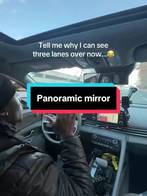 Yall thought yall could gatekeep this from me?🤣 #panoramicmirror #tiktokshopblackfriday #blindspotmirror 
