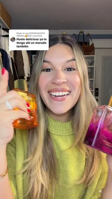 Replying to @user5181804624791 AMADA 🥰MÍA el dúo que toda mujer necesita 😮‍💨 #bellavitaluxury #womensperfume #tiktokshopblackfriday #tiktokshopcreatorpicks #superbranddaybfcm 