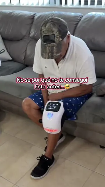 Desde que se lo conseguí volvió a caminar sin dolor en la rodillas🙌#kneemassager #dolorderodilla #tiktokshopblackfriday @CCSales 