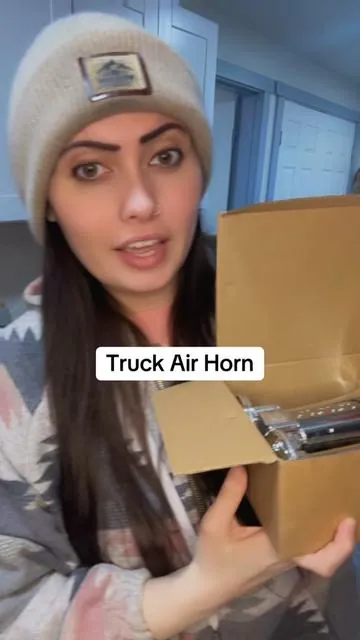 Because sometimes your truck needs a voice that can be heard from a mile away. 😂 Snagged this one up for my brother as a Christmas gift!  #airhorn #truckaccessories #giftforhim #tiktokshopblackfriday #tiktokshopcybermonday 