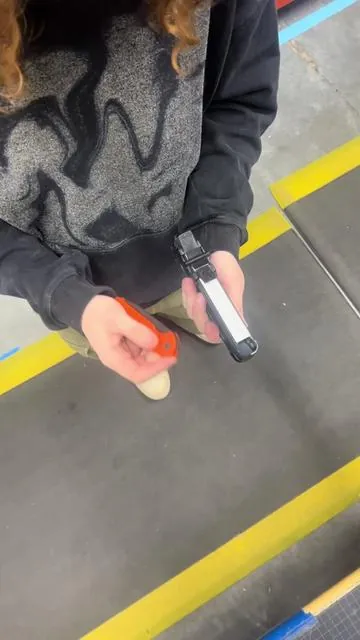Quick touch up in the warehouse 