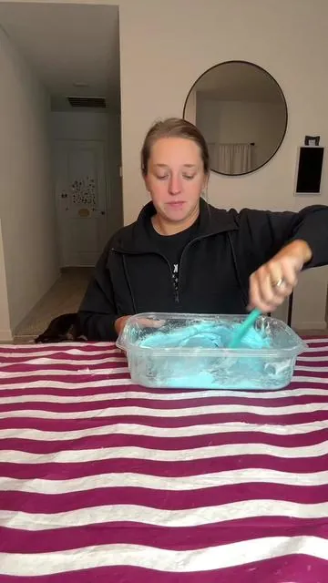 Slime emergency! 😂 Lexi tried making slime again… and it was disgusting. We had to upgrade her to Peachybbies ASAP. Linked in our shop! 👯‍♀️🛒   Women over 30 women 30+ gift ideas #momfinds #peachybbies #tiktokshopblackfriday #slime #tiktokshopholidayhaul 
