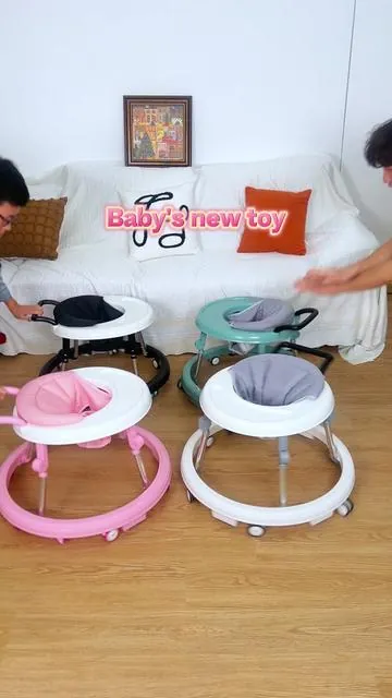 Learning to walk is a huge milestone! This walker supports their journey correctly. The 9 adjustable height levels ensure their feet are always perfectly positioned, helping to prevent O-legs and build leg strength. It’s the right tool for their most important first steps.r #babywalker #foldablewalker #babyshop 