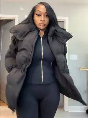 Glowmode convertible puffer coat from a coat to a vest #pufferjacket #puffercoat  #glowmode 