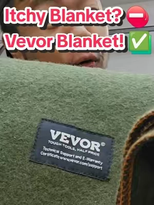Here's 4 reasons why a Vevor Wool Blanket is right for you! #camping #tiktokshopcybermonday #tiktokshopblackfriday #tiktokshopcreatorpicks #giftsforhim 