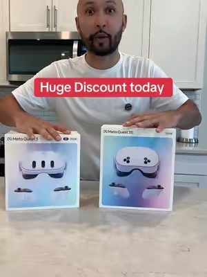 Meta Quest is finally here #metaquest3 #meta #gaming #vrheadset #tiktokshopcreatorpicks 