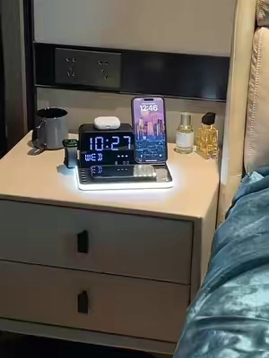 I’ve recently got this for my nightstand #tiktokshopblackfriday #techtok #tiktokshopcybermonday #tiktokshopcreatorpick #wirelesscharger #iphonecharger #charger #chargingstation #nightlight #acer 