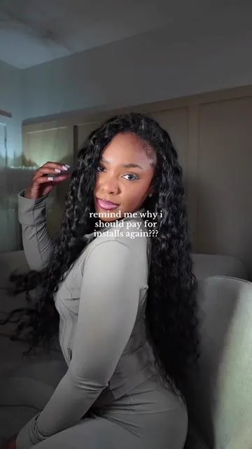 When half wigs like THIS exist?? I just can’t 😭 26 inches 180% density loose deep half wig from @ISEEHAIR 💗 10/10 ✨ #iseehalfwig #halfwig #ad #supersale #iseehairbeauty 