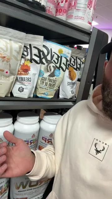 Top 3 Flavors of Elev8  Creamy Rice 🥇 #proteinsnack #fyp #carbs 