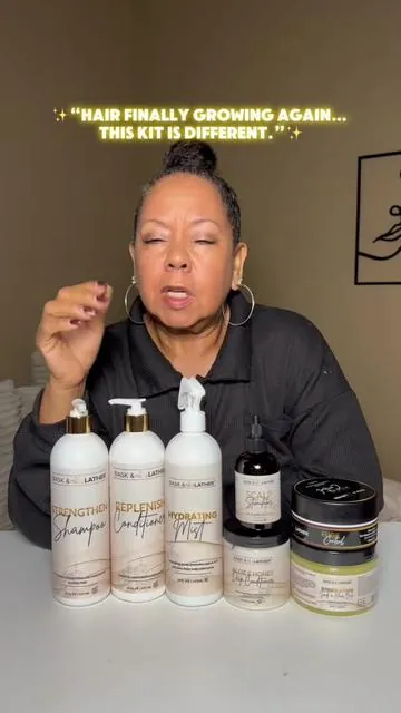 Breakage, thinning, dryness, shedding… this tackles ALL of it. 😮‍💨✨ neral Viral Set)@Bask and Lather Co  #hairgrowth #hairtok  #BaskandLather #tiktokshopblackfriday    #tiktokshopcyberMonday 