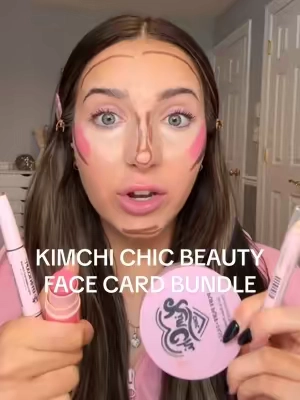 THE ultimate bundle to snatch is on sale ! Face Card bundle from KimChi Chic  ✨ includes FULL SIZE: puff puff pass powder, effin sculpt, kimcheeky + FREE jumbo queen pencil  FREE shipping too! Just the powde details for $25- the whole bundle is under $40 today! Limited time deal so run!  @KimChi Chic Beauty  #kimchichicpartner #kimchichic #puffpuffpasspowder #tiktokshopblackfriday #tiktokshopcreatorpicks  *sale price is accurate at the time of posting on 11/26/25 and subject to change*
