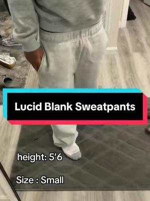 best blank sweatpants on the market #fyp #viral #viralvideo #xyzbca #lucidblanks 