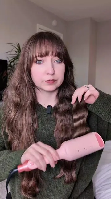 can you use a crimper? My fav way to get effortless beachy waves 💕 @wavytalkofficial  #wavytalkpowerwave #wavytalkhaircrimper #hairtutorial #hair #hairstyle 