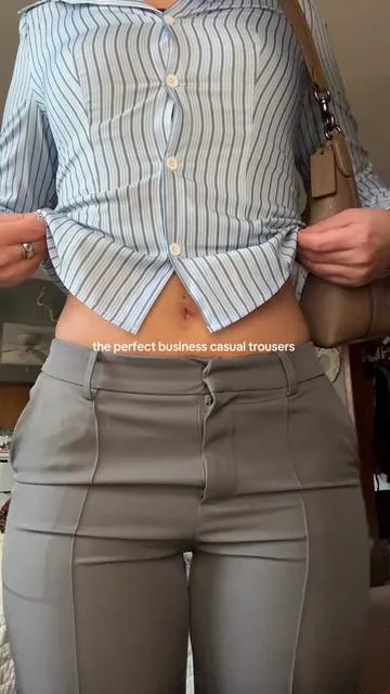 so flattering and perfect #businesscasual #businesscasualoutfits #womenspants #workpants 