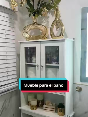 Organizador para encima del toilet #tiktokshopblackfriday #BFCM #bathroomorganization #homedecor #parati 
