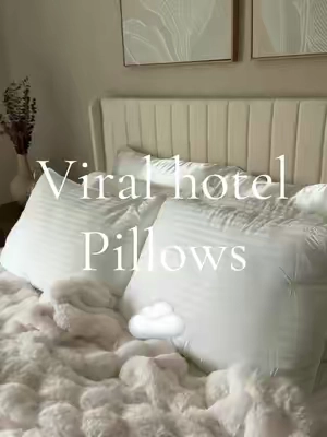 That price though! #pillows #hotelpillows #pillow #bedding 