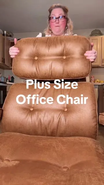 Ovios Oversized Plus Size Office Chair ✨ #officechair #gamingchair #plussizechair #tiktokshopblackfriday #tiktokshopcreatorpicks 